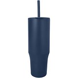 900 ml RCS-zertifizierter Isolierbecher mit Silikon Trinkhalm - Annang