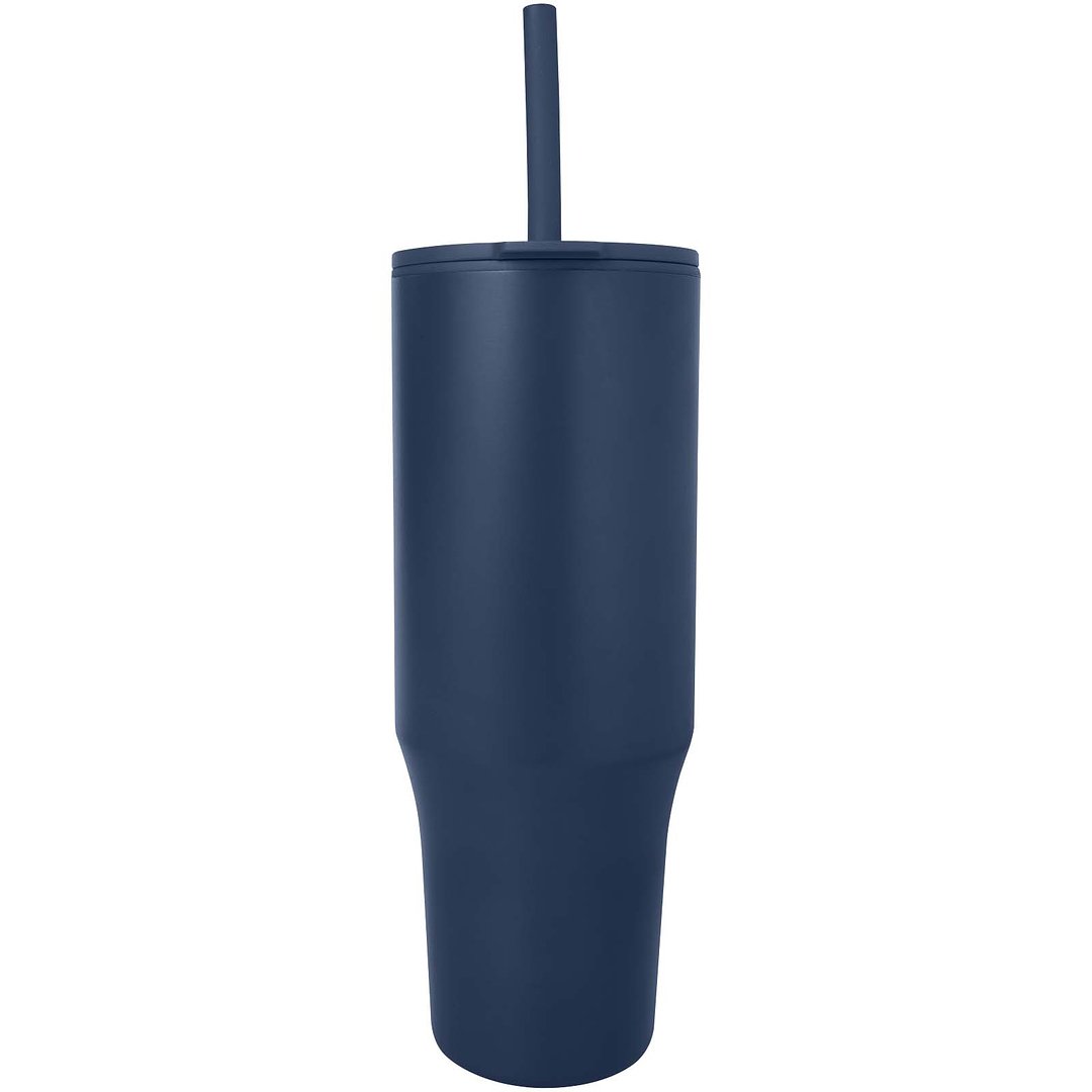 900 ml RCS-zertifizierter Isolierbecher mit Silikon Trinkhalm - Annang