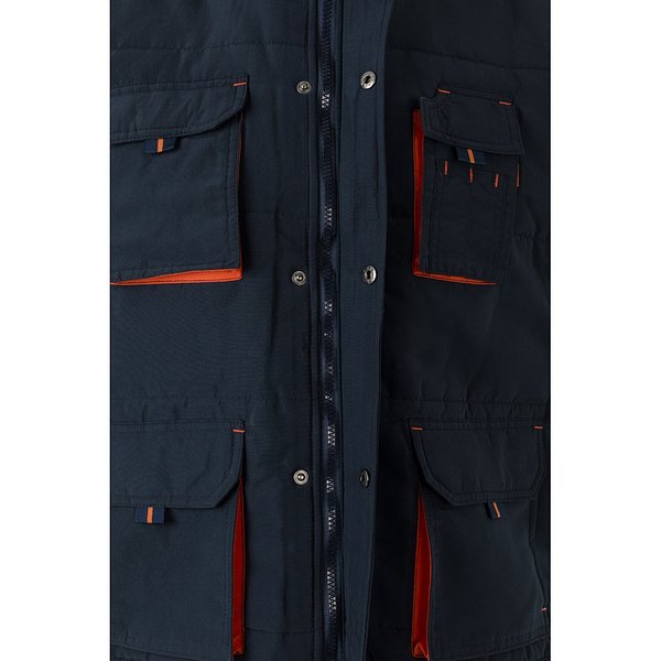 Steppweste, zweifarbig, mit mehreren Taschen (120g/m²), aus Polyester (100%) Aninatrg