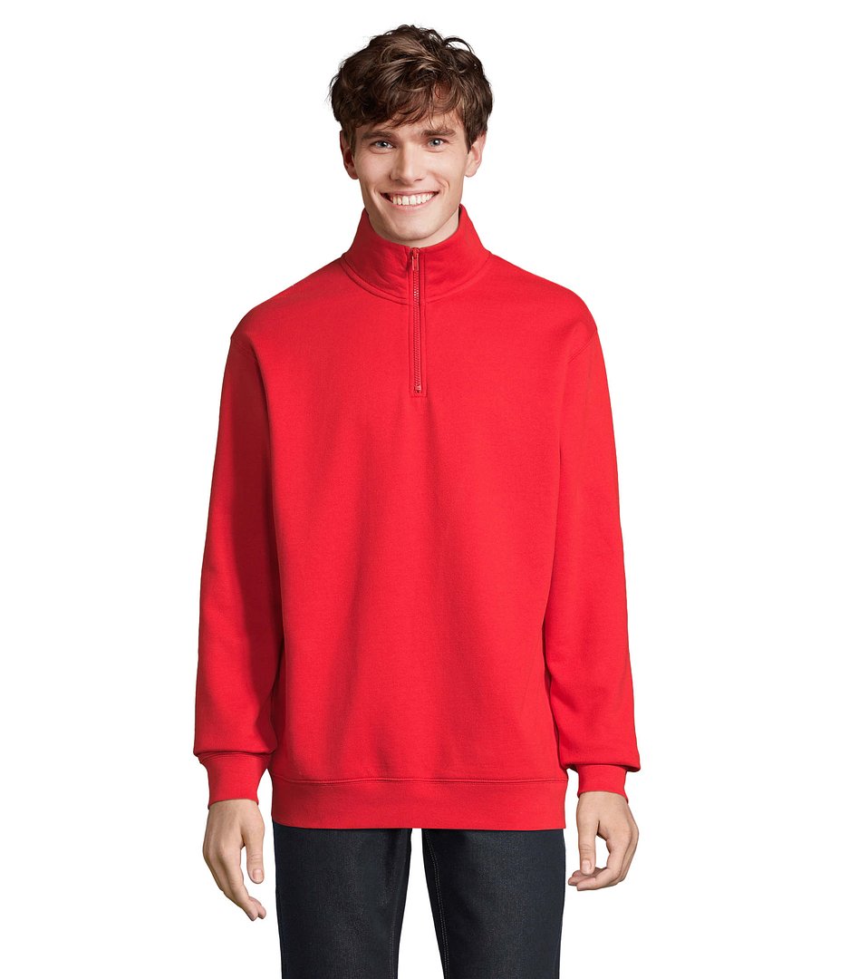 Sweater Zip Kragen Noldina