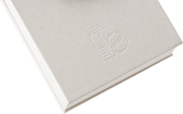 Recycelter Milchkarton Notizblock Sari