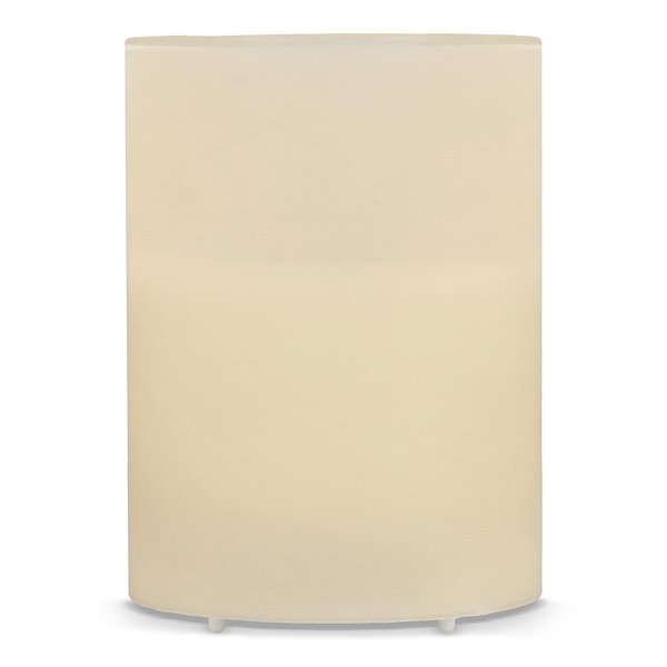 Nyelle Wiederaufladbare LED-Wachskerze im Glas Jovicori