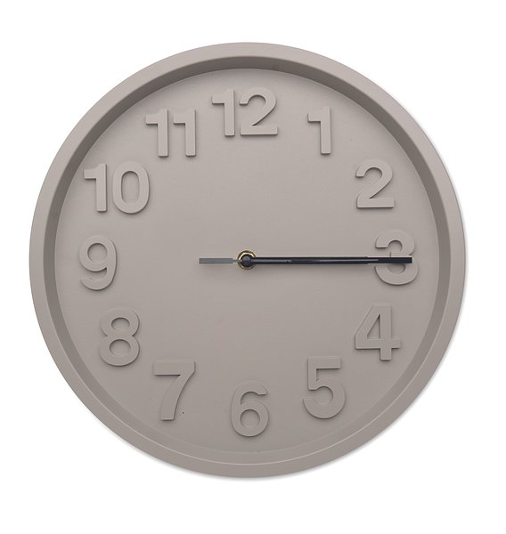 Wanduhr aus PP Nettato