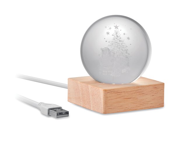 LED-Weihnachtskugel Aingaulia