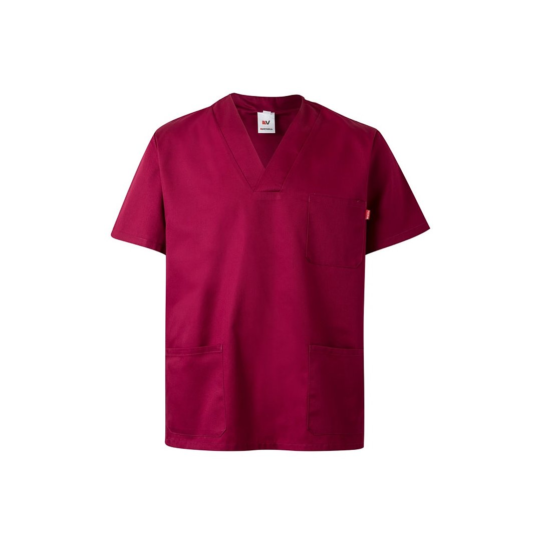 Tunika aus Twill (190g/m²) mit kurzen Ärmeln, aus Polyester (65%) und Baumwolle (35%) Giervep