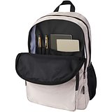 Plus 15" Laptop-Rucksack aus recyceltem GRS-Material 20 L - Lüzza