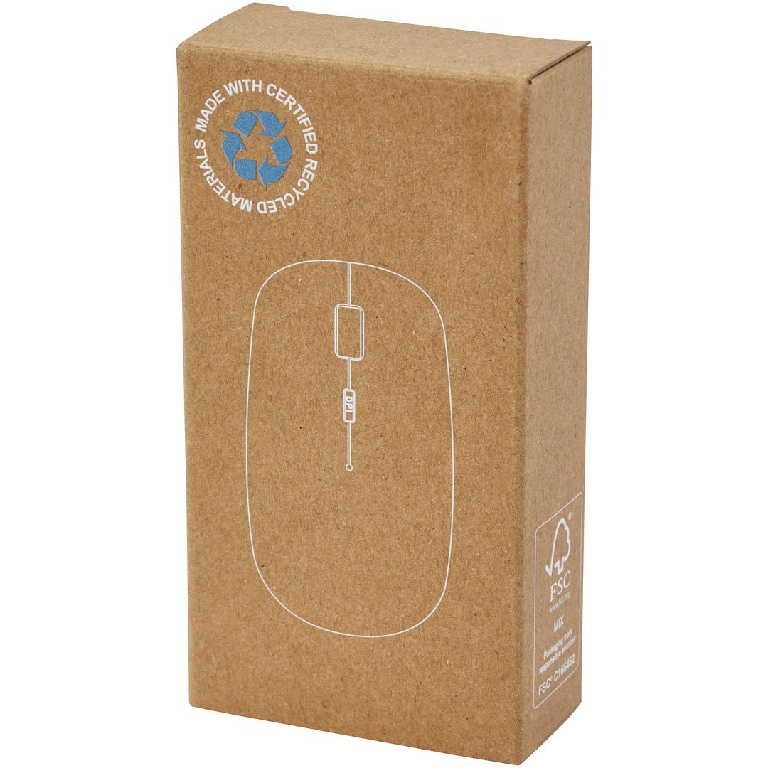 Funkmaus aus RCS-Recyceltem Kunststoff - Giuanrist