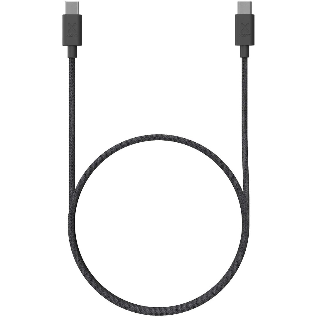 65 W Schnellladegerät für unterwegs mit Kabel und Reiseetui - Lütht