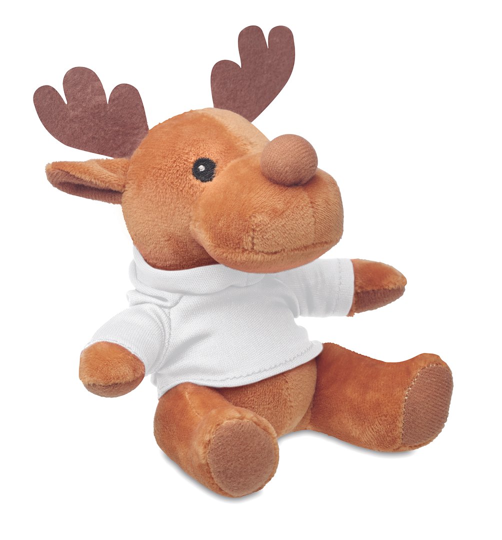 Plüsch-Rentier mit Hoody Giamudyca