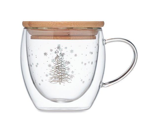 Becher Borosilikatglas Baum Munanria