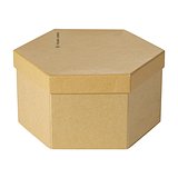 Kunst-Set Dinatha | Sechseckige Kartonbox | 54 St.