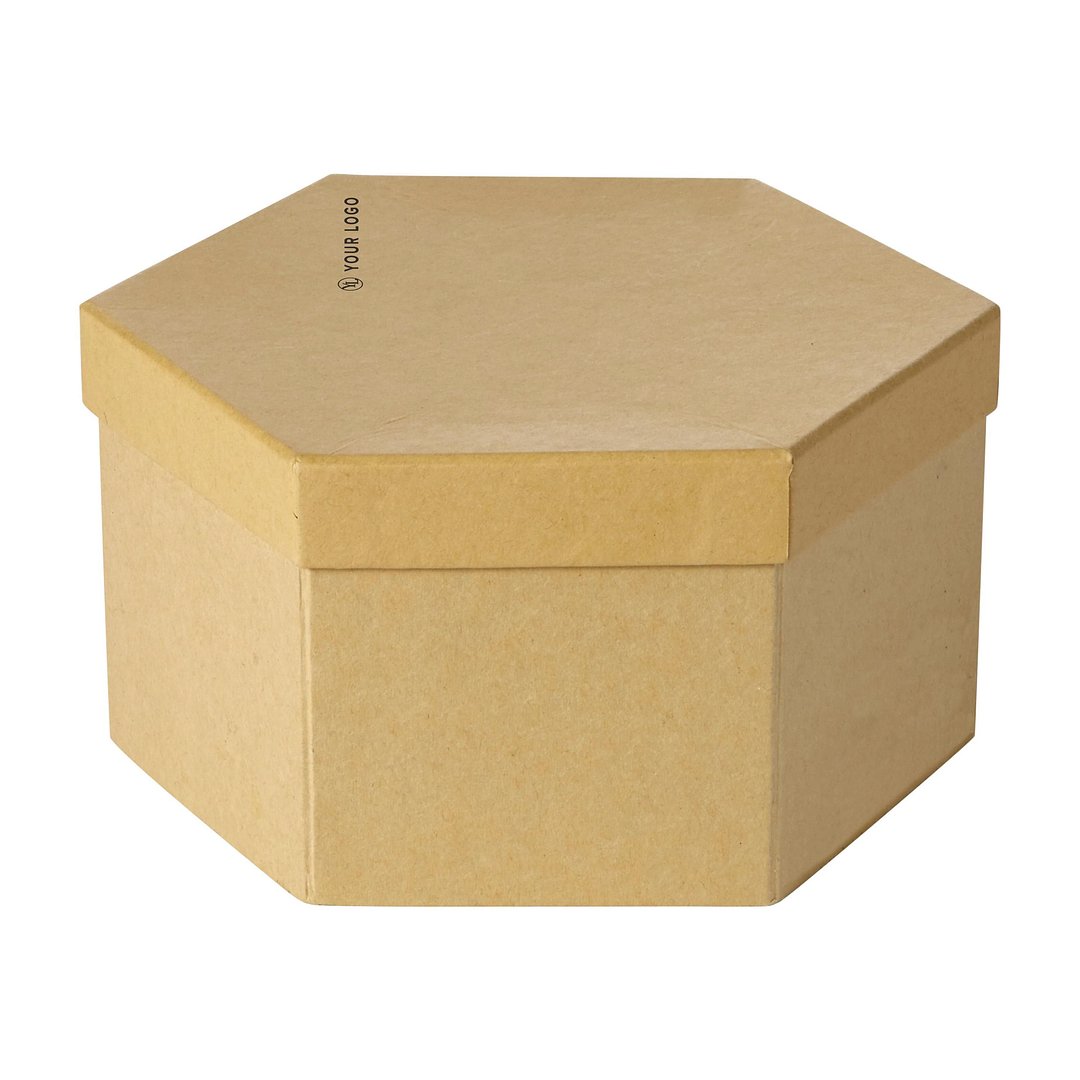Kunst-Set Dinatha | Sechseckige Kartonbox | 54 St.