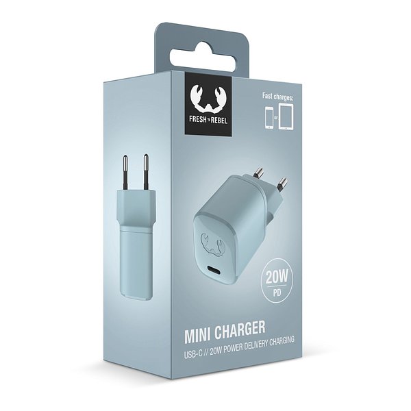 Fresh & Rebel USB-C Mini Charger USB-C PD // 20W Luongi