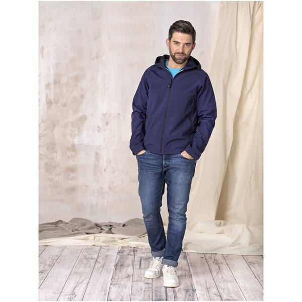 Softshelljacke aus recyceltem Material für Herren - Stiamia