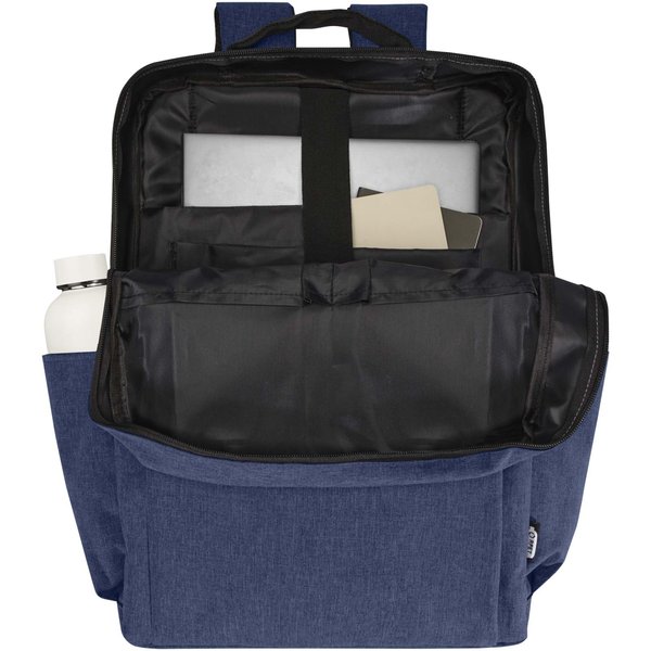 15" Laptop-Rucksack aus recyceltem GRS-Material 15 L - Stein