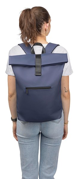 Recycelter PU-Rucksack Hascht