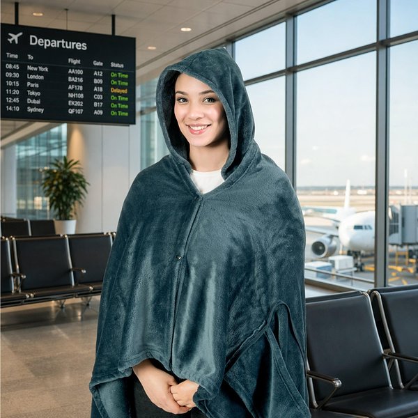 3-in-1-Set aus Fleece-Gewebe (220 g/m²), ideal für Reisen Trinas