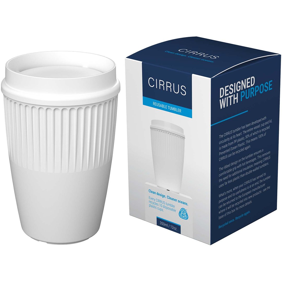 POP 350 ml Becher mit 360°-Deckel - Durega