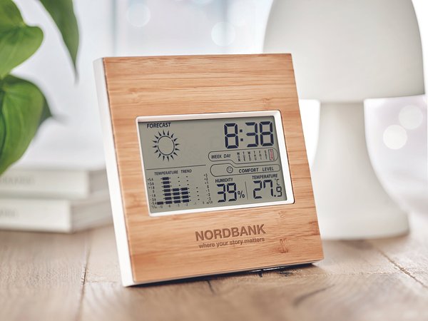 Wetterstation Bambus Uelleep