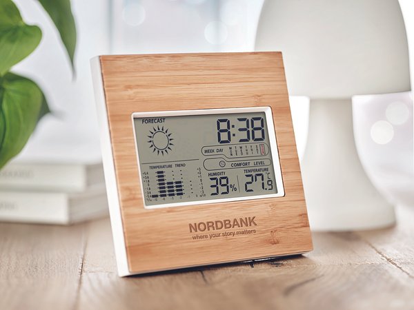 Wetterstation Bambus Uelleep