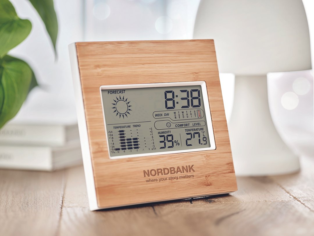 Wetterstation Bambus Uelleep