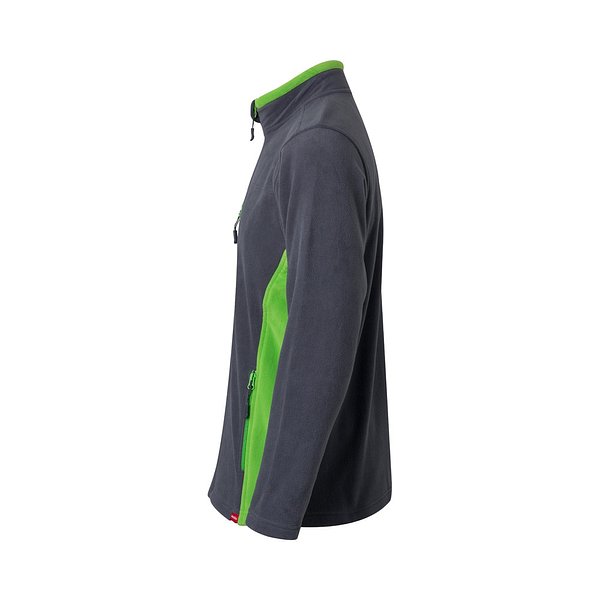 Zweifarbige Fleecejacke (220g/m²) aus Polyester (100%) Buoreni
