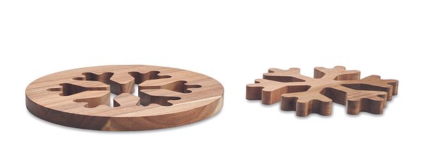 Topfuntersetzer Akazienholz Paun