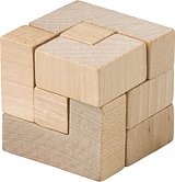 Würfelpuzzle aus Holz Bethole