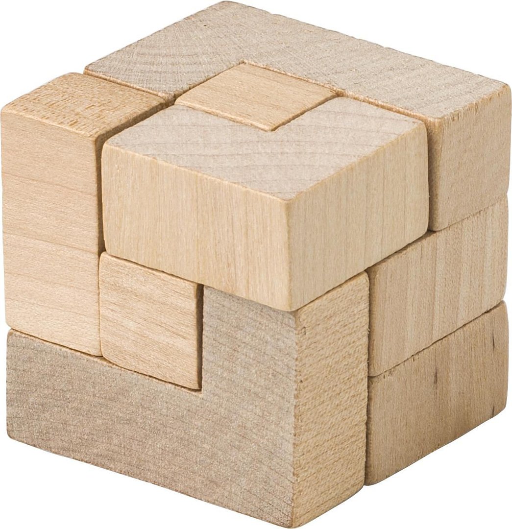 Würfelpuzzle aus Holz Bethole