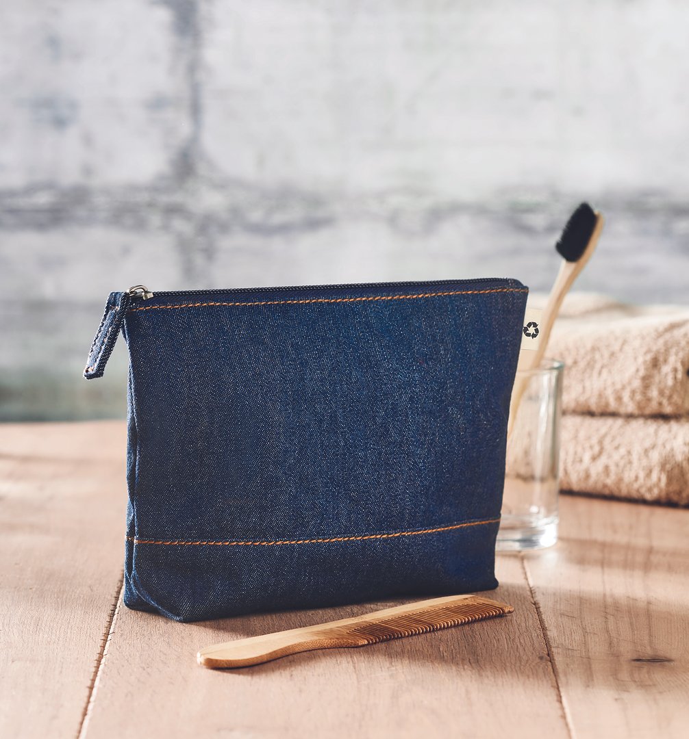Denim Kosmetiktasche Corsia