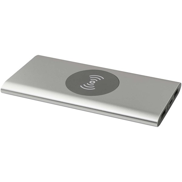 8000 mAh Typ-C kabellose Powerbank aus recyceltem Aluminium - Giama