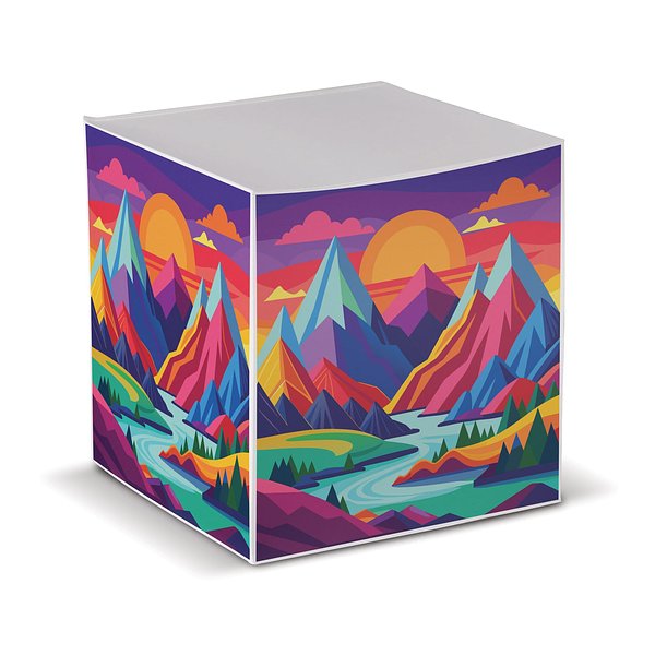 Notizwürfel 10x10x10cm Aninas