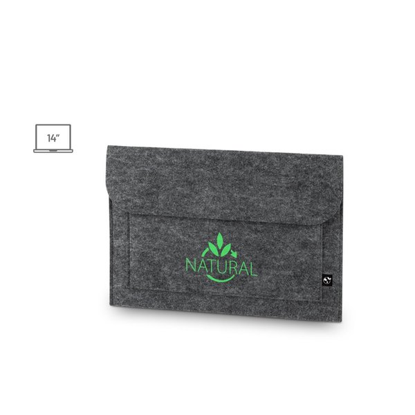 Laptoptasche aus recyceltem Filz (rPET) Buollf