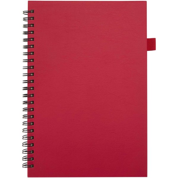 A5 Hardcover Spiralnotizbuch aus recyceltem Kunststoff - Palin