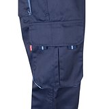 Zweifarbige Stretch-Hose mit mehreren Taschen (240 g/m²), aus Baumwolle (46 %), EME (38 %) und Polyester (16 %) Paulik