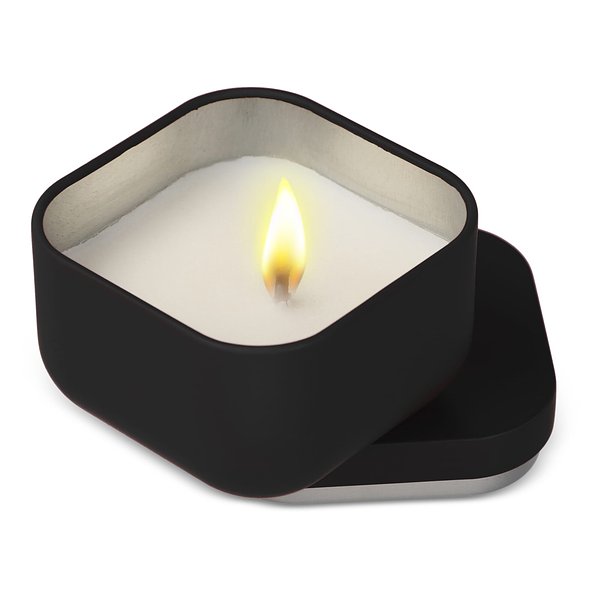 Ananda Duftkerze auf pflanzlicher Basis in recycelter Dose Rudico