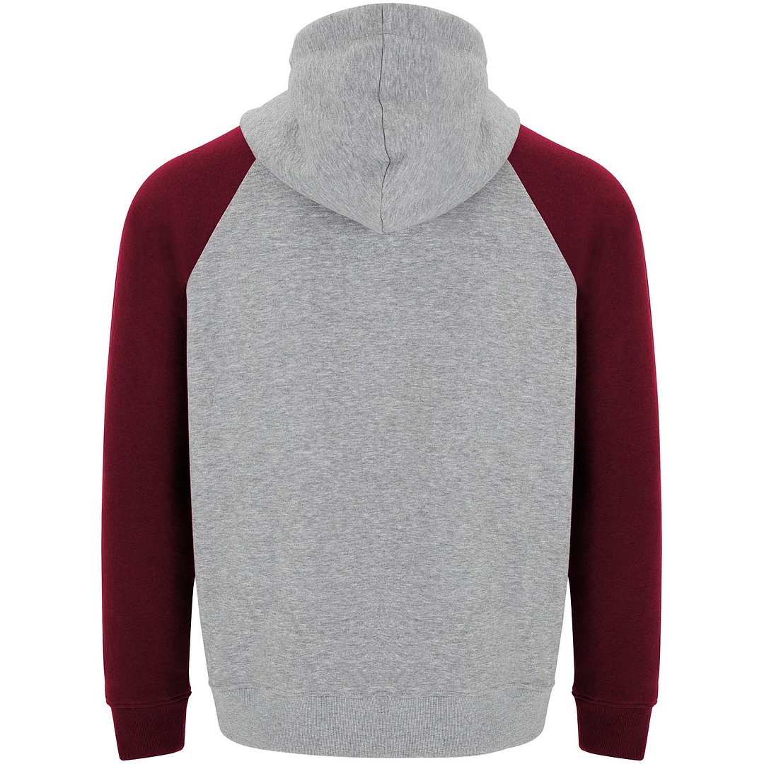 Zweifarbiger Kapuzenpullover Unisex - Ansepep