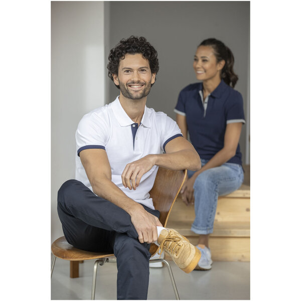 Polo für Damen, zweifarbig - Linana