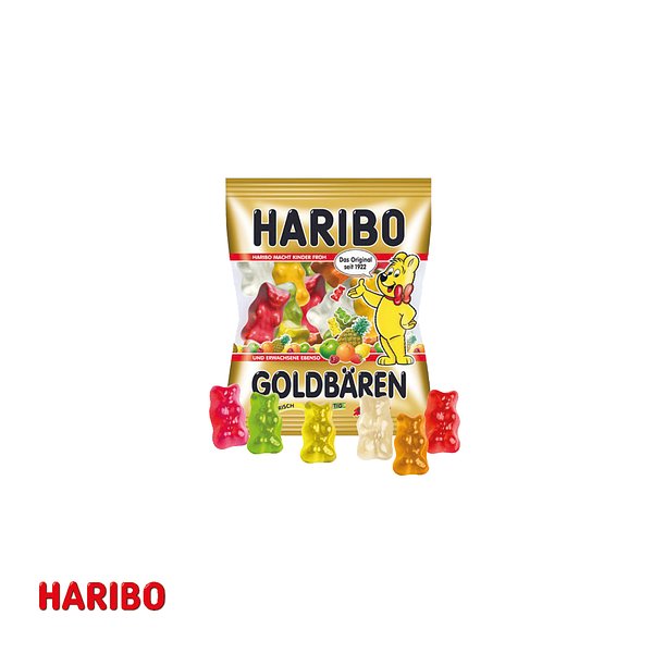 Werbe-Klappkarte mit HARIBO Goldbären
