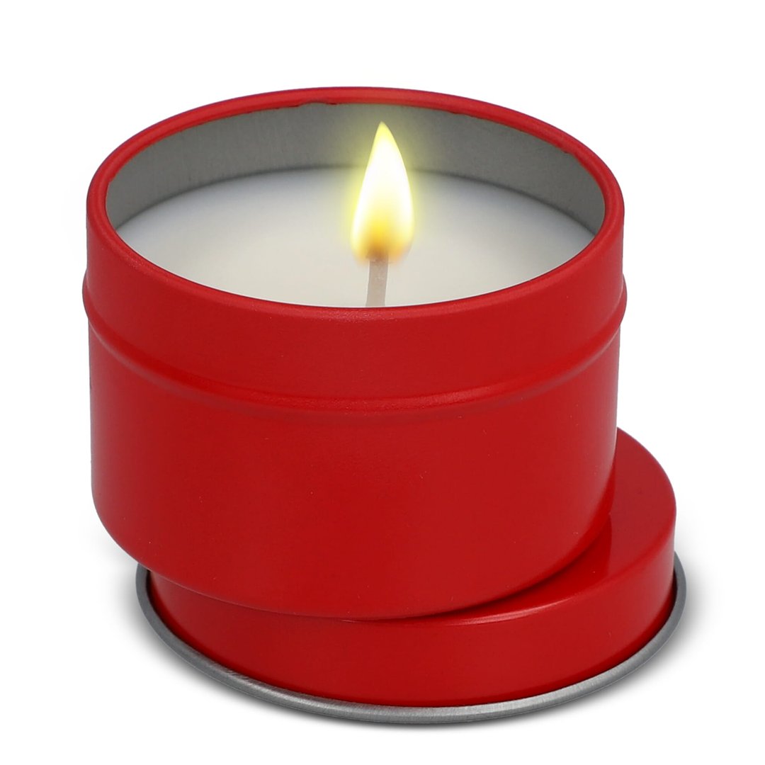 Dhyana-Duftkerze auf Pflanzenbasis in recycelter Dose Lingiun