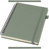 A5 Hardcover Spiralnotizbuch aus recyceltem Kunststoff - Palin
