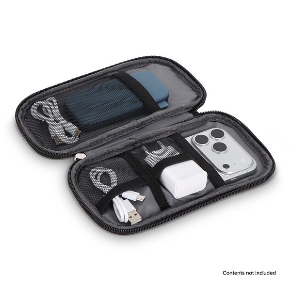 rPET PU-beschichtete 210D Kyra-Organizer-Etui 20 x 11,5 x 2 cm Vetz