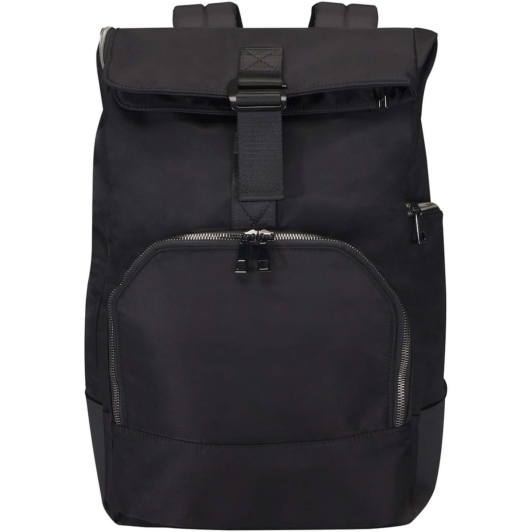 15" Rolltop-Rucksack aus recyceltem GRS-Material 18 L - Grilen