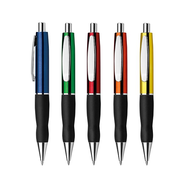 Kugelschreiber mit metallischer Oberfläche Adalbri