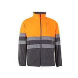 Zweifarbige Fleecejacke (280g/m²), aus Polyester (100%) Altiat