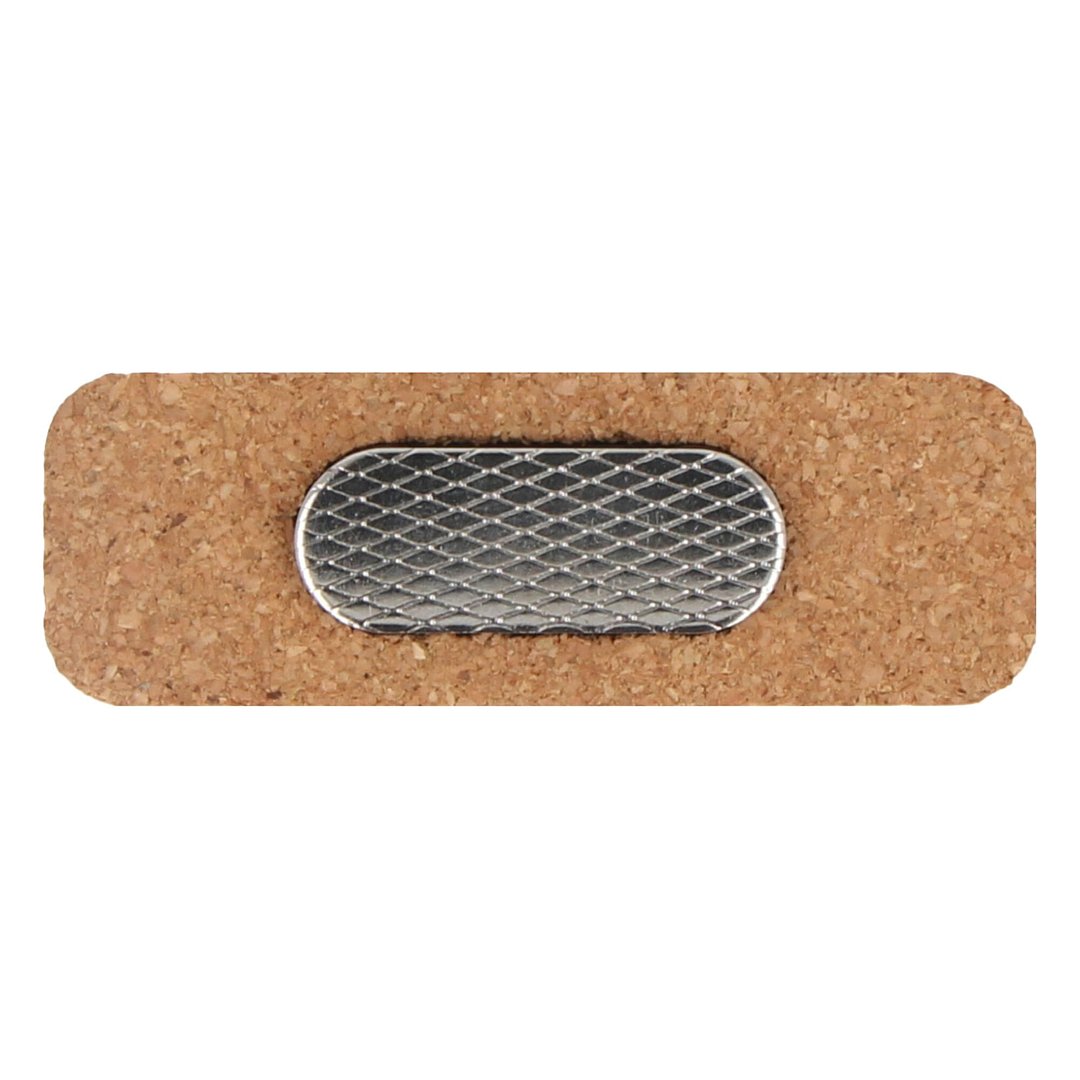 Namensschild Kork mit Magnet Leycila