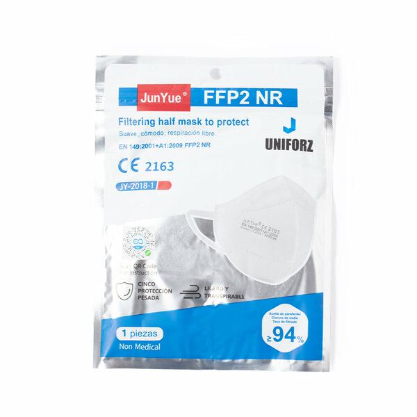 Selbstfilternde Maske FFP2 Weiß Idtek