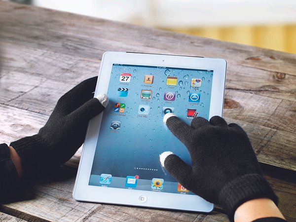 Touchscreen-Handschuhe Gris