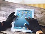Touchscreen-Handschuhe Gris