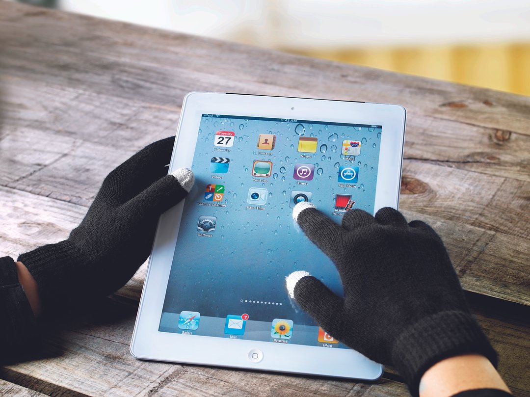 Touchscreen-Handschuhe Gris